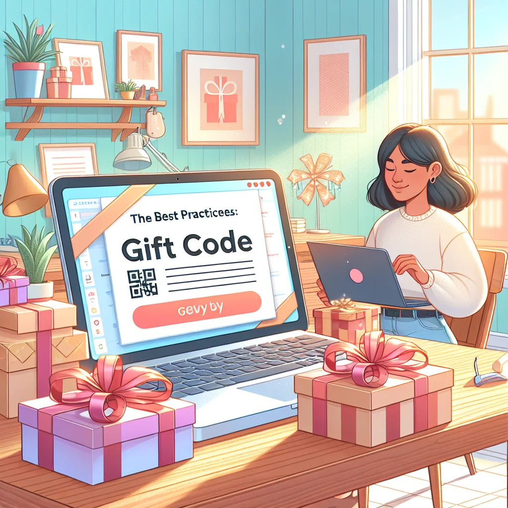 Best practices for gift codes