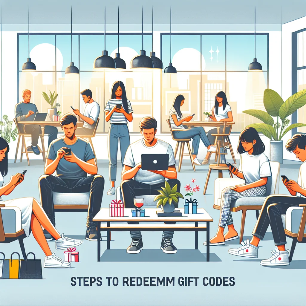 Steps to redeem gift codes