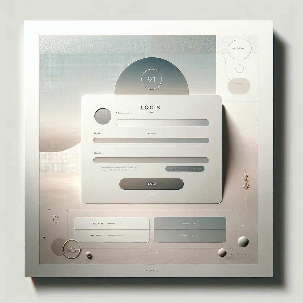 Login page of the 91 Club